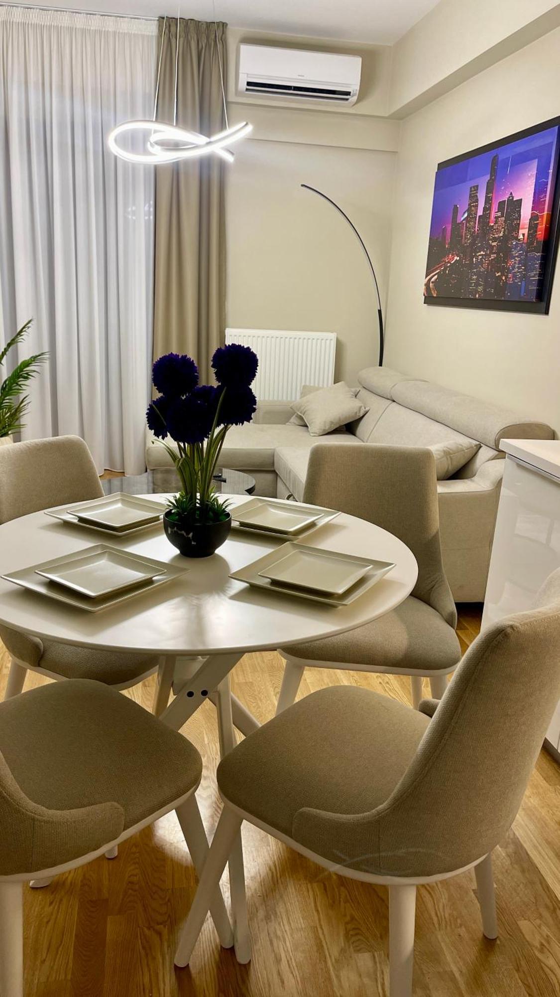 Diamond Of Skopje Luxury Apartment 18Th Floor Esterno foto