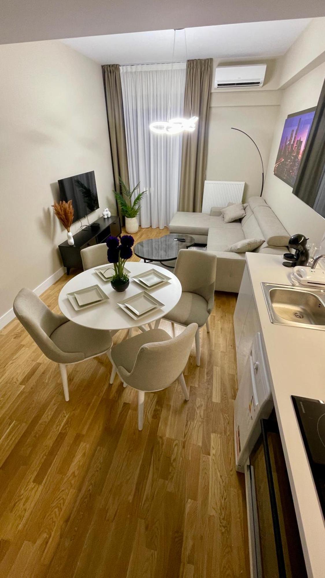 Diamond Of Skopje Luxury Apartment 18Th Floor Esterno foto