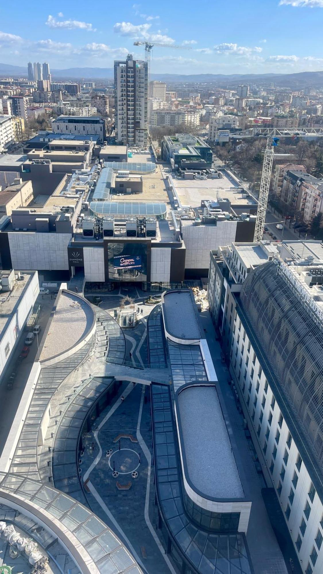 Diamond Of Skopje Luxury Apartment 18Th Floor Esterno foto