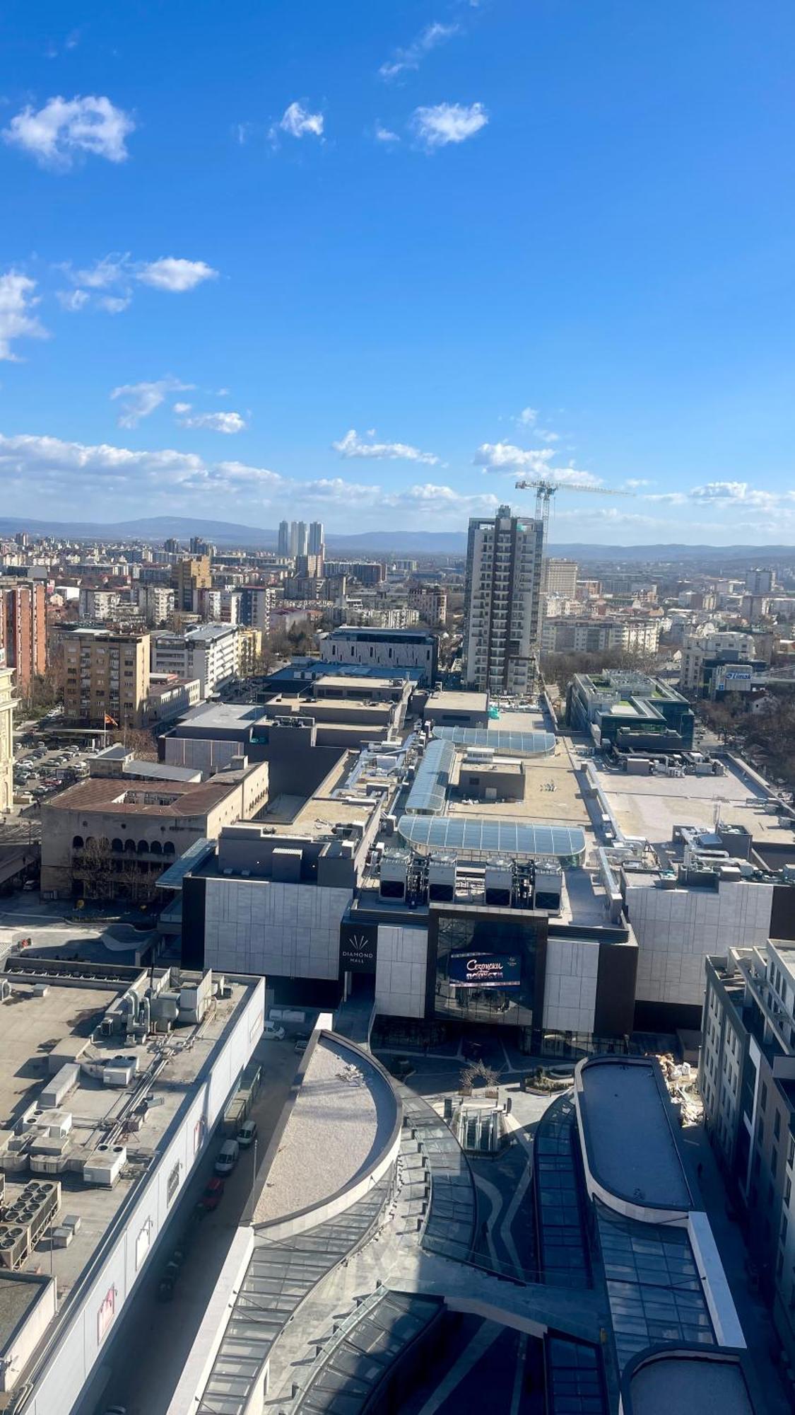 Diamond Of Skopje Luxury Apartment 18Th Floor Esterno foto